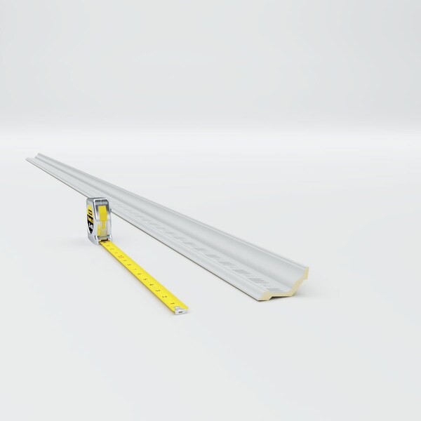 Ekena Millwork 2 5/8"H x 1 5/8"P x 3"F x 94 1/2"L, (2" Repeat), Edwards Crown Moulding - MLD03X02X03ED