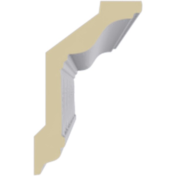 Ekena Millwork 2 5/8"H x 1 5/8"P x 3"F x 94 1/2"L, (2" Repeat), Edwards Crown Moulding - MLD03X02X03ED