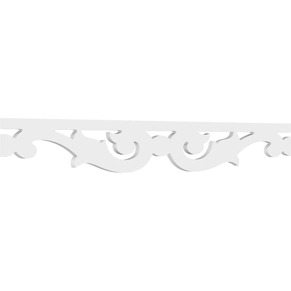 Ekena Millwork Garcia Architectural Grade PVC Running Trim, 6"H x 5/8"P x 48"L - RUNP06X0625X48GRC