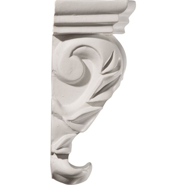 Ekena Millwork 4 1/4"W x 2 5/8"D x 5 3/4"H Blackthorne Corbel - COR04X02X05BL