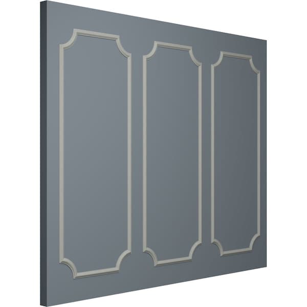 Ekena Millwork Endurathane Ashford Smooth Panel Moulding, 28"W x 72"H, Factory Primed - PMLKASH28X72C