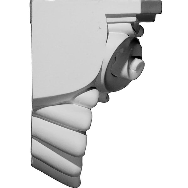 Ekena Millwork 6 3/8"W x 5 5/8"D x 9"H Quentin Shell Corbel - COR06X05X09QU