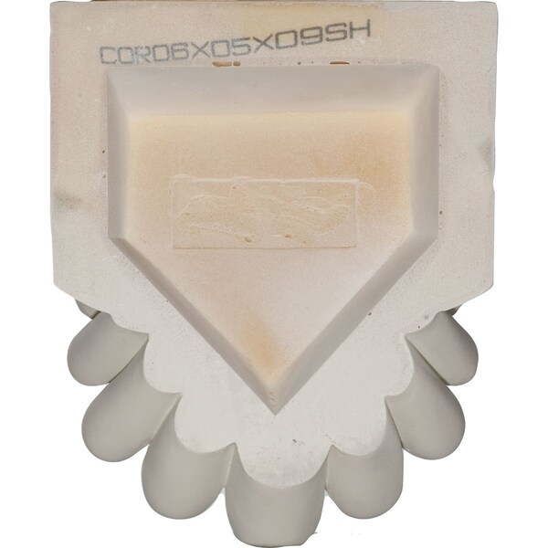 Ekena Millwork 6 3/8"W x 5 5/8"D x 9"H Quentin Shell Corbel - COR06X05X09QU
