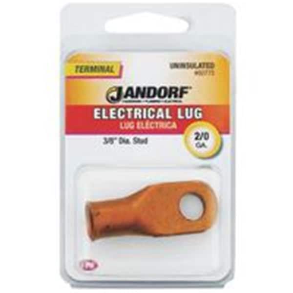 Terminal eléctrico Jandorf Lug 2/0 Un 3/8 pulgadas 60775 - 3399292
