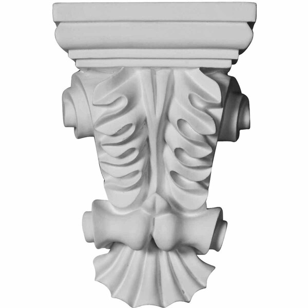 Ekena Millwork 4"W x 2 3/8"D x 6 1/8"H Ashton Corbel - COR04X02X06AS