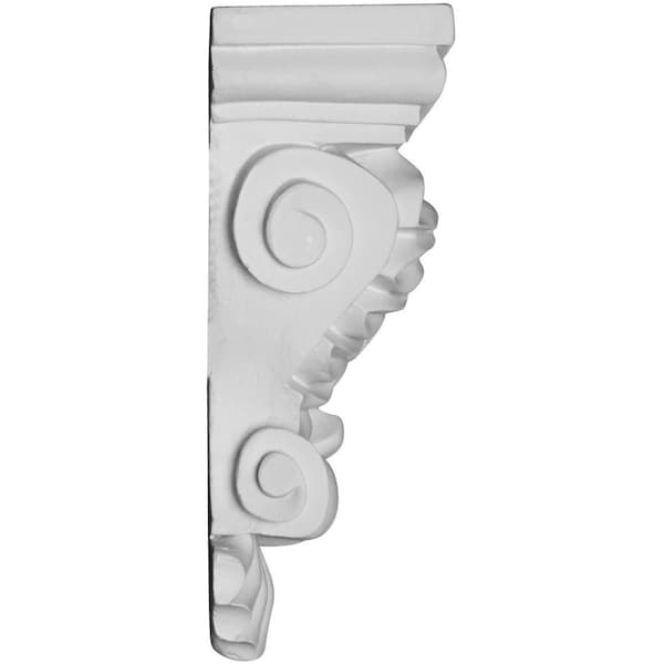 Ekena Millwork 4"W x 2 3/8"D x 6 1/8"H Ashton Corbel - COR04X02X06AS