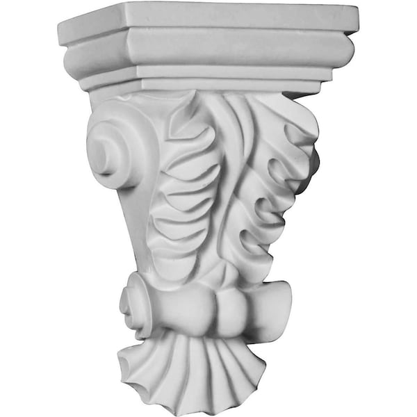 Ekena Millwork 4"W x 2 3/8"D x 6 1/8"H Ashton Corbel - COR04X02X06AS