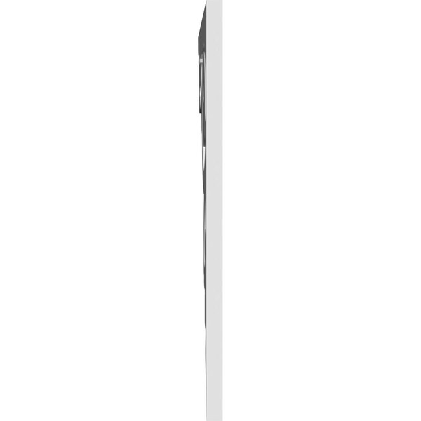 Ekena Millwork Hurley Architectural Grade PVC Bracket, 5/8"W X 16"D X 16"H - BKTP01X16X16HU