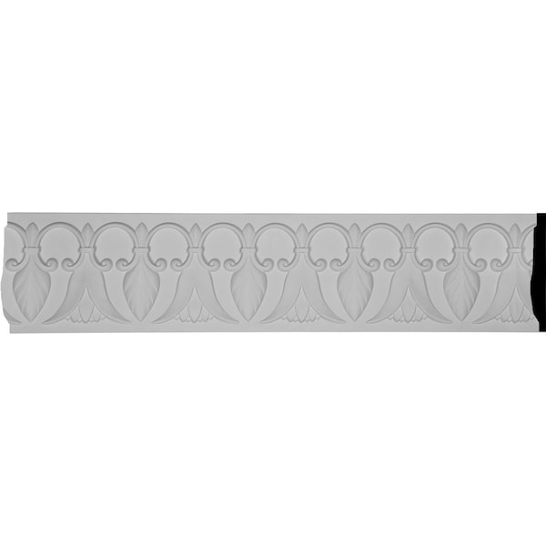 Ekena Millwork 6 3/4"H x 3/4"P x 94 1/2"L, (6" Repeat), Springtime Chair Rail - CHA06X00SP