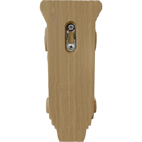 Ekena Millwork 3 1/2"W x 2 7/8"D x 7 3/4"H Small Farmingdale Acanthus Corbel, Cherry - COR03X02X07FRCH