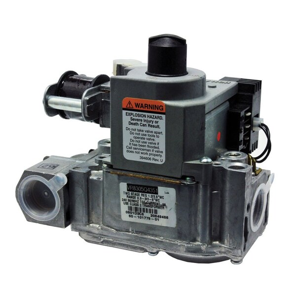 Rheem Hsi/Dsi Stdop 2Stg Ng Valve, Natural Gas, Dual Stage, 3/4" Inlet Size - 60-101778-01