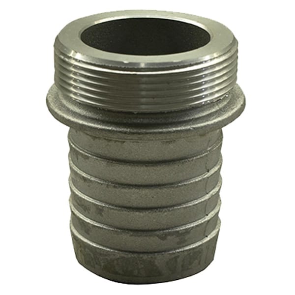 Acoplamiento de perno de aluminio macho de 2 pulgadas de caña corta - 193835