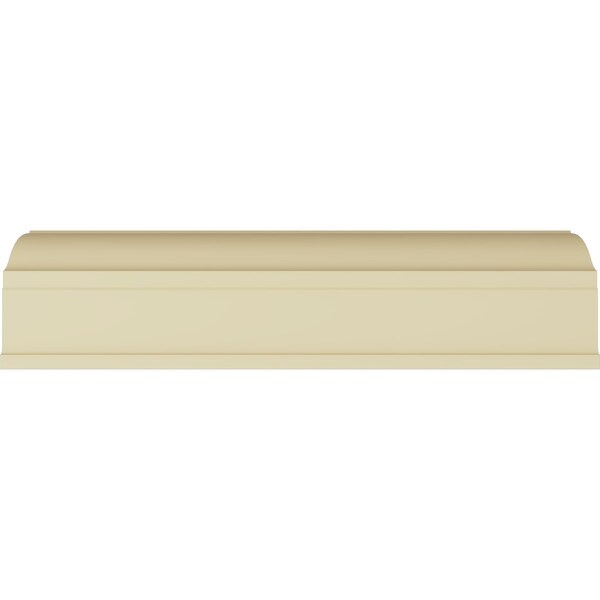 Ekena Millwork 4 3/8"H x 3 1/8"P x 5 1/4"F x 94 1/2"L, (3" Repeat), Dentil Crown Moulding - MLD05X04X05DE