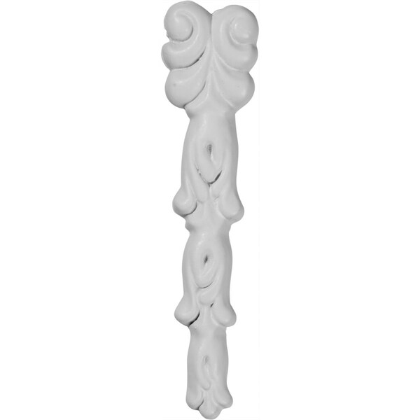Ekena Millwork 1 1/8"W x 4 3/4"H x 1/4"P Milton Drop Onlay - ONL01X04MI