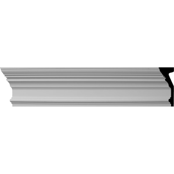 Ekena Millwork SAMPLE - 5 1/2"H x 2"P x 7 5/8"F x 12"L Seville Smooth Moulding - SAMPLE-MLD05X02X08SE