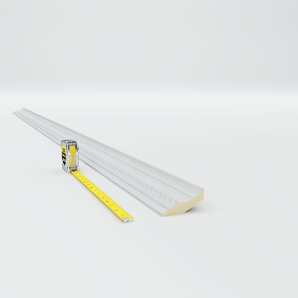 Ekena Millwork Urethane, 94-1/2 in L, 3-1/8 in H, Factory Primed - MLD03X01X03BE