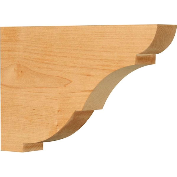 Osborne Wood Products 7 x 1 3/4 x 11 Arts and Crafts Traditional Bracket in Knotty Pine - 8738P