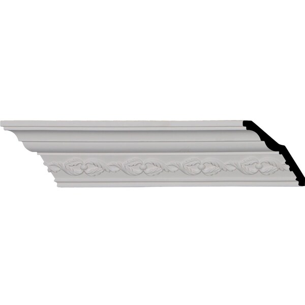 Ekena Millwork SAMPLE - 3 5/8"H x 3 5/8"P x 5 1/8"F x 12"L, (3 1/2" Repeat), Washington Crown Moulding - SAMPLE-MLD03X03X05WA