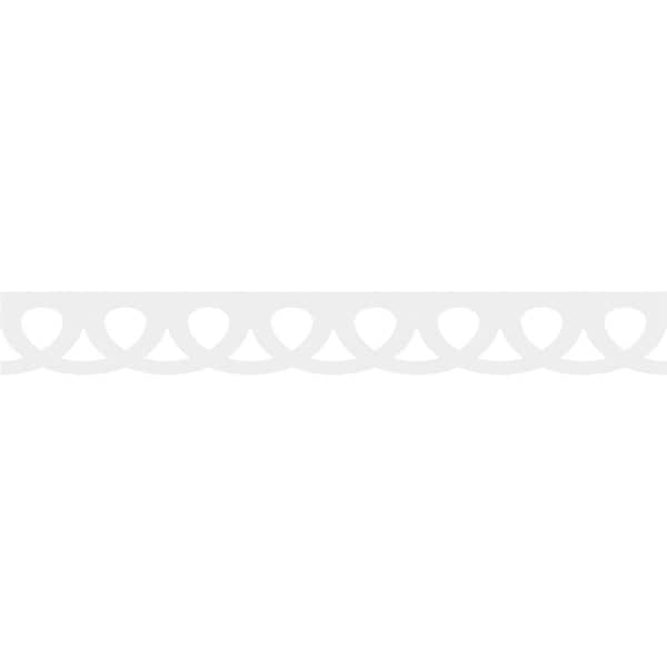 Ekena Millwork Meridian Architectural Grade PVC Running Trim, 6"H x 5/8"P x 48"L - RUNP06X0625X48MRI