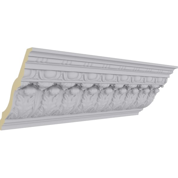 Ekena Millwork Ceiling Medallion, Polyurethane, 94-1/2 in L, 8-1/4 in H, Factory Primed - MLD08X08X11AC