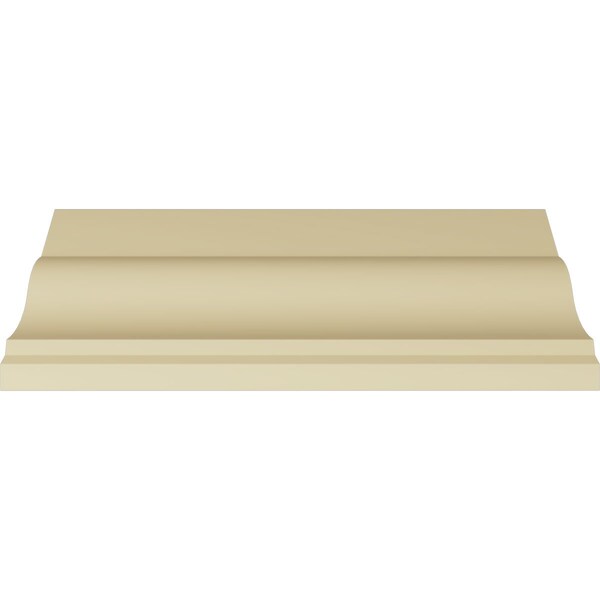 Ekena Millwork Ceiling Medallion, Polyurethane, 94-1/2 in L, 8-1/4 in H, Factory Primed - MLD08X08X11AC