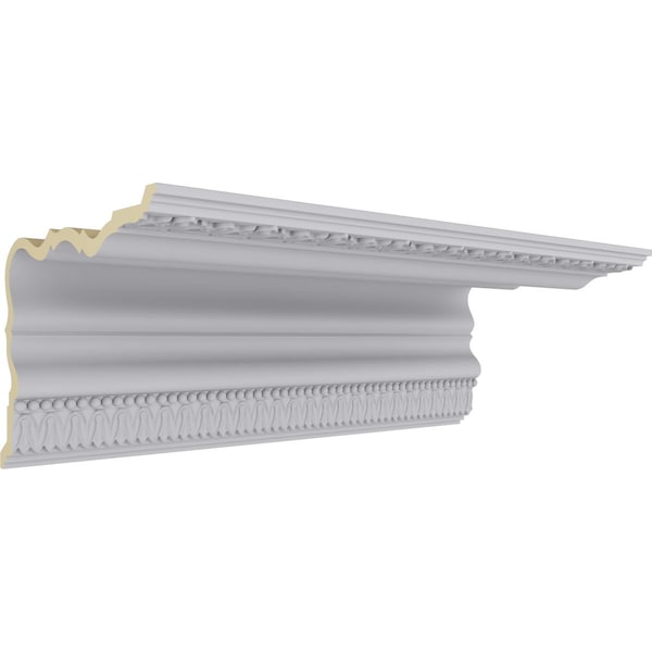 Ekena Millwork 11 5/8"H x 15 3/8"P x 18 3/4"F x 94 1/2"L, (2" Repeat), Coogan Crown Moulding - MLD11X15X18CG