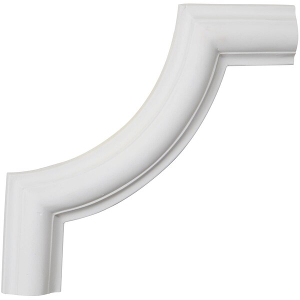 Ekena Millwork Panel Molding Corner, Polyurethane, 8 in H, 8 in W - PML08X08AS-2