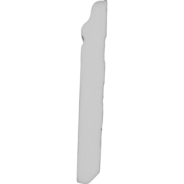 Ekena Millwork Baseboard Molding, 12 in L, 4 in H, Factory Primed - SAMPLE-BBD04X00BA