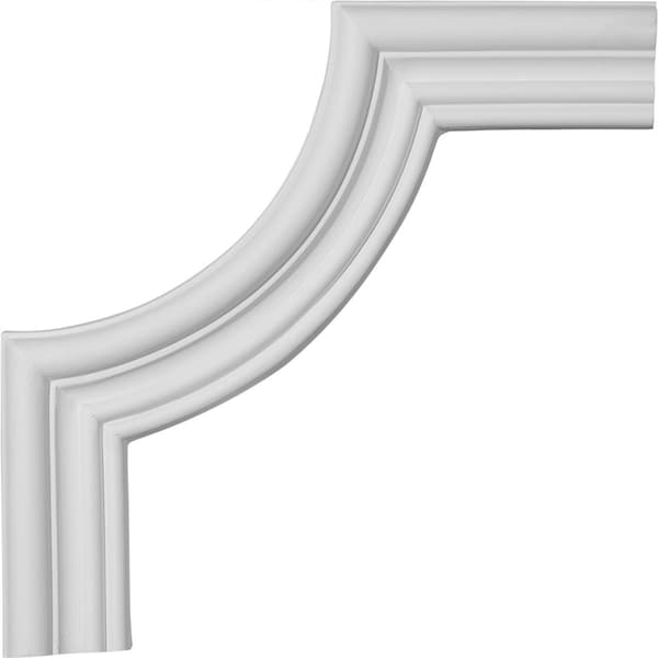 Ekena Millwork Panel Moulding Corner, High Density Urethane, 8-3/4 in H, 8-3/4 in W - PML08X08CL