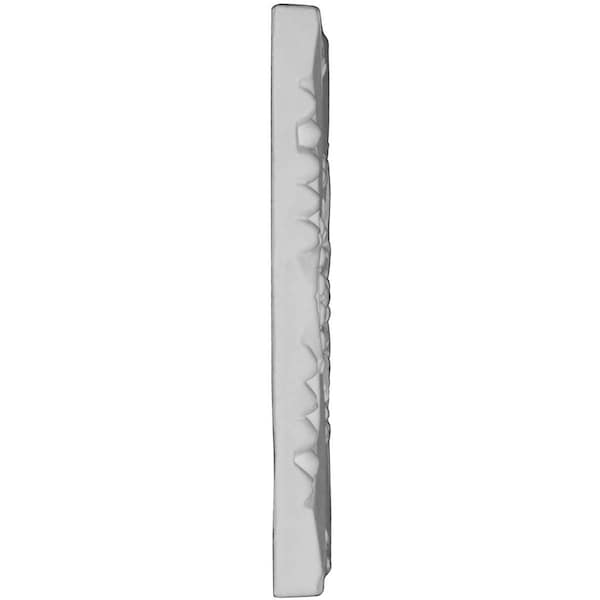 Ekena Millwork 7 7/8"W x 7 7/8"H x 5/8"P Palmetto Beaded Rosette - ROS08X08PM