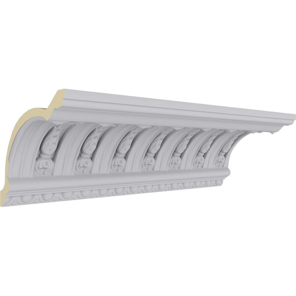 Ekena Millwork 7 3/8"H x 9 1/8"P x 11 3/4"F x 94 1/2"L Raymond Crown Moulding - MLD07X09X11RA