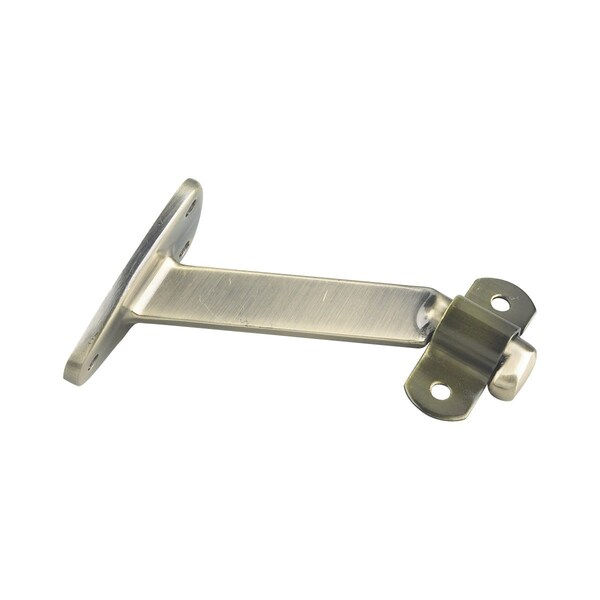 Onward 4 116inch 103 mm HeavyDuty Handrail Bracket, Antique Brass - 2284ABV