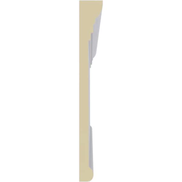 Ekena Millwork 7 3/4"H x 1"P x 94 1/2"L Elsinor Fluted Frieze - MLD07X01EL