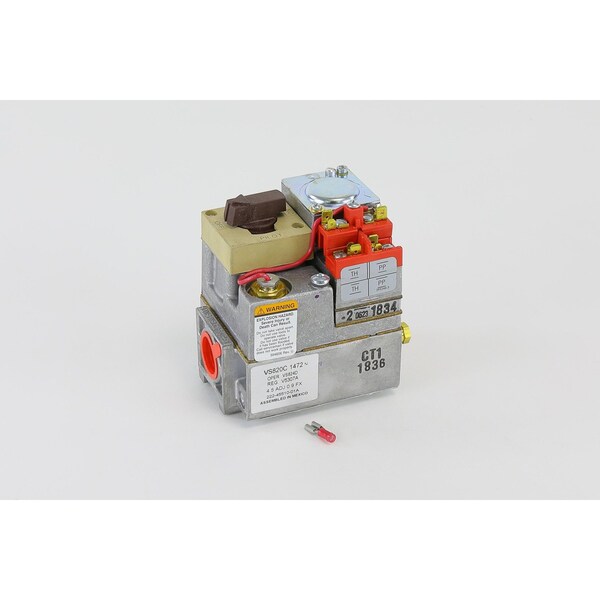 Bradford White Valve 750Mv 4.5" Wc Nat 1/2" Gas Valve, Natural Gas, 750mV, 4.5" WC - 265-45510-01