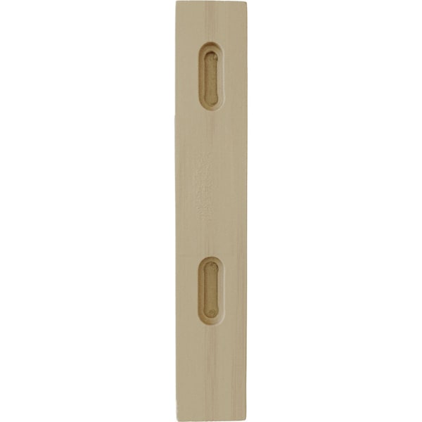 Ekena Millwork 1 3/4"W x 7 1/2"D x 10 1/2"H Medium Avila Wood Bracket, Rubberwood - BKTW01X07X10AVRW