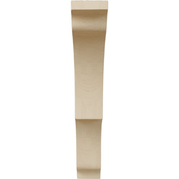 Ekena Millwork 1 3/4"W x 7 1/2"D x 10 1/2"H Medium Avila Wood Bracket, Rubberwood - BKTW01X07X10AVRW
