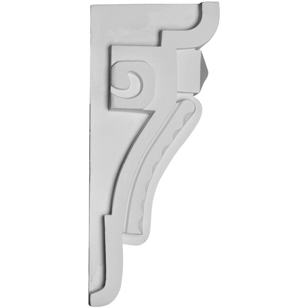 Ekena Millwork 4 1/2"W x 5"D x 11 7/8"H Jefferson Corbel - COR05X05X12JE