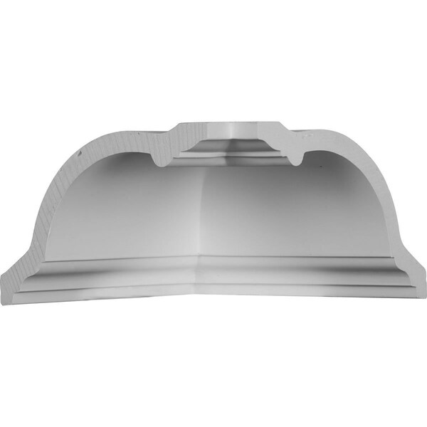Ekena Millwork 6 1/8"P x 4 1/8"H Inside Corner Moulding (matches moulding MLD06X04X07DI) - MIC06X04DI