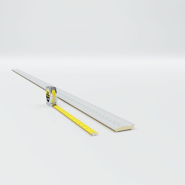 Ekena Millwork 1 7/8"H x 1 7/8"P x 2 3/4"F x 94 1/2"L, (1" Repeat) Classic Roped Crown Moulding - MLD01X01X02CL