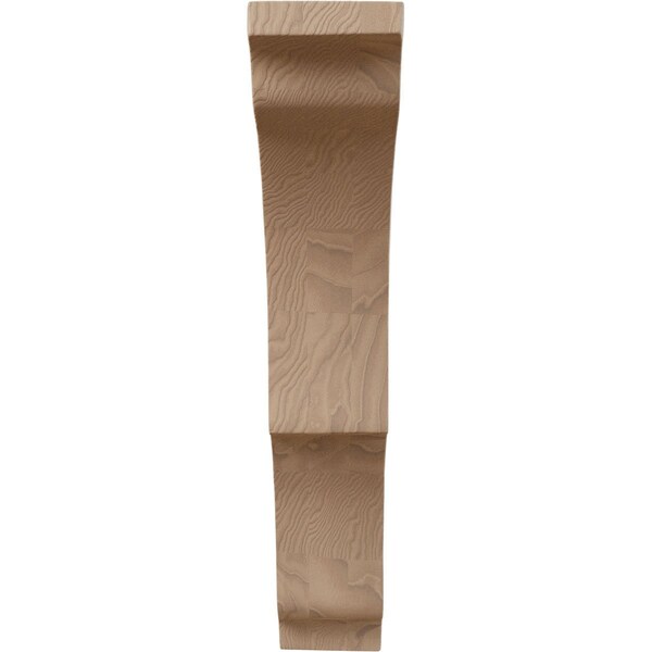 Ekena Millwork 1 3/4"W x 6 1/2"D x 9"H Small Avila Wood Bracket, Mahogany - BKTW01X06X09AVGM