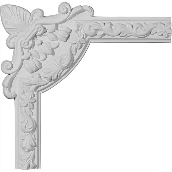 Ekena Millwork 13"W x 13"H Artis Panel Moulding Corner (matches moulding PML01X00AR) - PML13X13AR