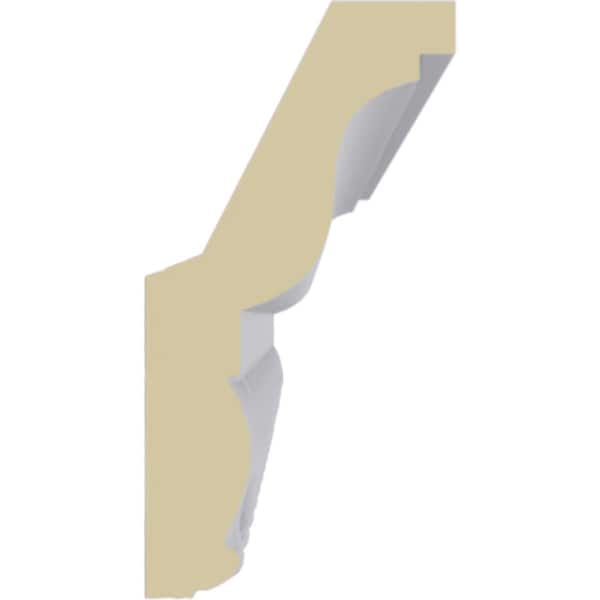 Ekena Millwork 3 1/8"H x 1 5/8"P x 3 1/2"F x 94 1/2"L Loera Crown Moulding - MLD03X02X04LO
