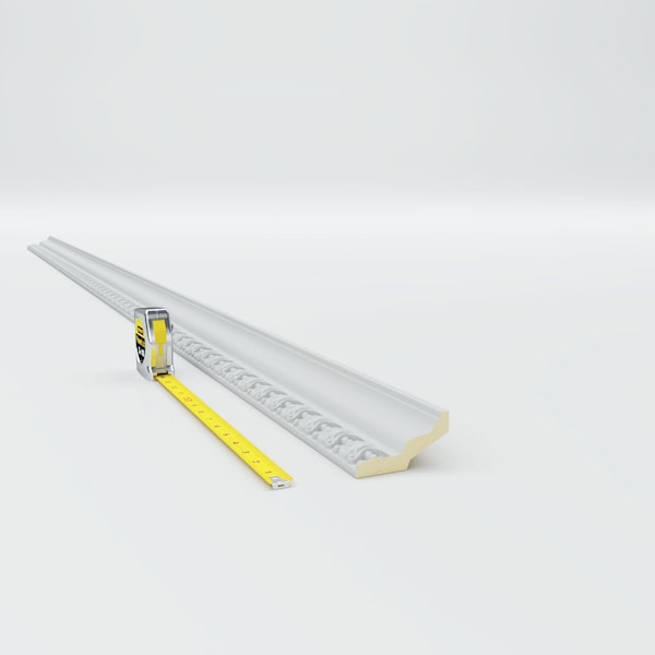 Ekena Millwork 3 1/8"H x 1 5/8"P x 3 1/2"F x 94 1/2"L Loera Crown Moulding - MLD03X02X04LO