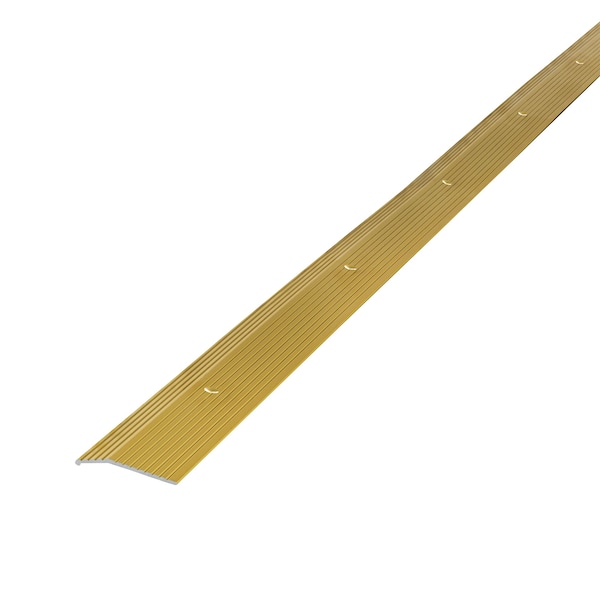 M-D Building Products Aluminum, Satin Brass, 36 in L, 0.875 in W - 79004