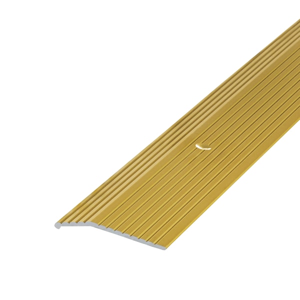 M-D Building Products Aluminum, Satin Brass, 36 in L, 0.875 in W - 79004