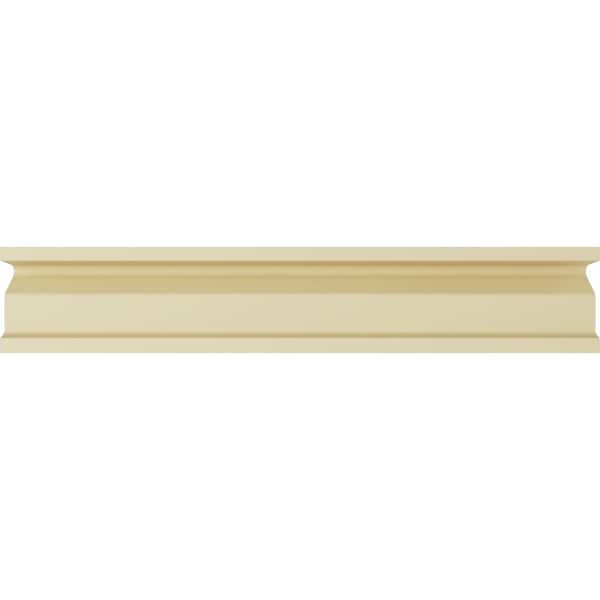 Ekena Millwork 6 1/4"H x 4"P x 94 1/2"L Standard Moulding - MLD06X04ST-1