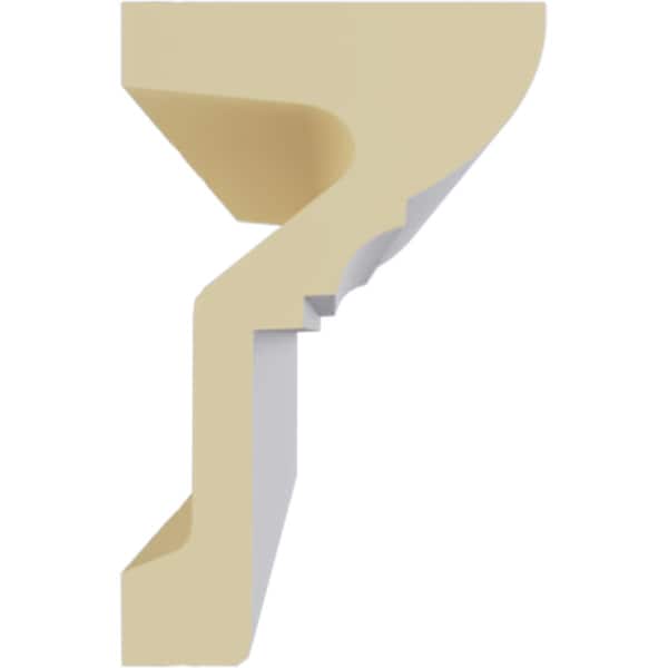 Ekena Millwork 6 1/4"H x 4"P x 94 1/2"L Standard Moulding - MLD06X04ST-1