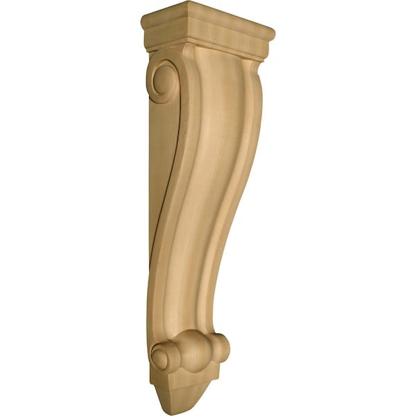 Osborne Wood Products 26 1/2 x 7 1/2 x 4 3/8 Shallowford Classic Corbel in Alder - 8453A