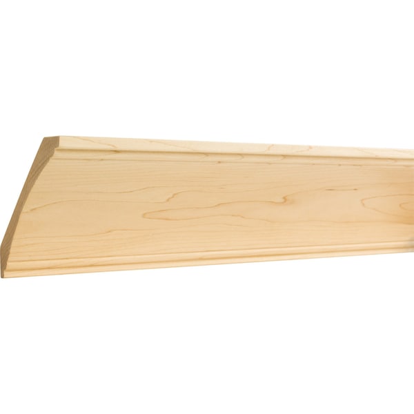 Hardware Resources Poplar, 96" L, 5-1/4" H, Unfinished - MC10POP