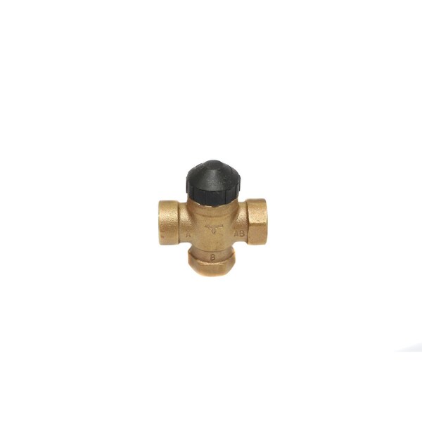 Siemens Npt 4.0Cv 3Way Zone Valve, 24VAC, 3-Way, 41 Degrees to 122 Degrees F - 599-00234